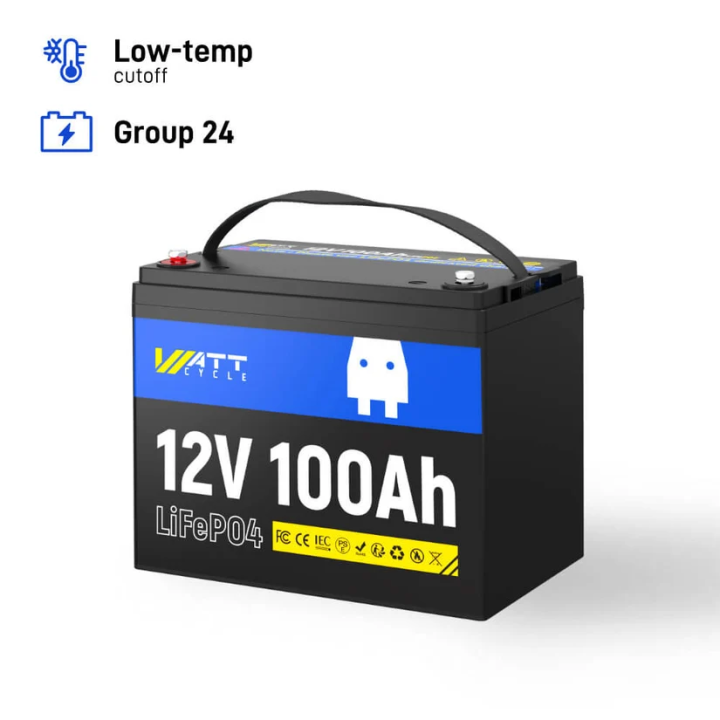 12V 100Ah LiFePO4 Akkumulátor – Prémium Mélyciklusú Akku csónakmotorhoz és lakóautóba